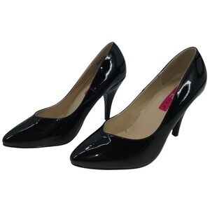 Pleaser Dream-420 Pumps Womens Size 8 Black Patent Pointed Toe Stiletto Heels
